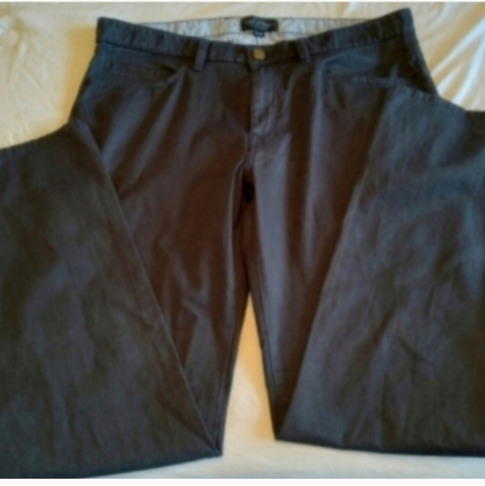 Fish Hippie Outdoor Co Men's Gray Charcoal Pants 36 X 32 Stretch EUC Outdoor